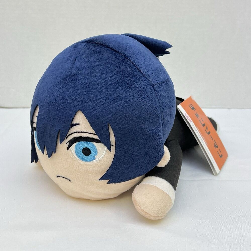 SEGA Chainsaw Man Aki Hayakawa Nesoberi Lying Down Plush 12" MAPPA Anime Japan
